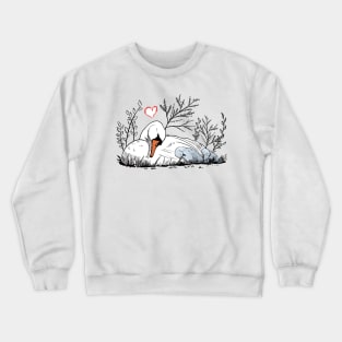 Happy Mother’s Day Swan Crewneck Sweatshirt